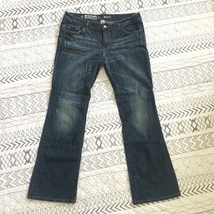 Mossimo Indigo Rugged Wash Flare